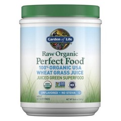 Raw Organic Perfect Food Wheat Grass Powder 8.46 Oz