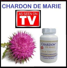 1 CHARDON DE MARIE 60 CAPS EACH BOTTLE, 60 CAPSULAS CADA BOTELLA