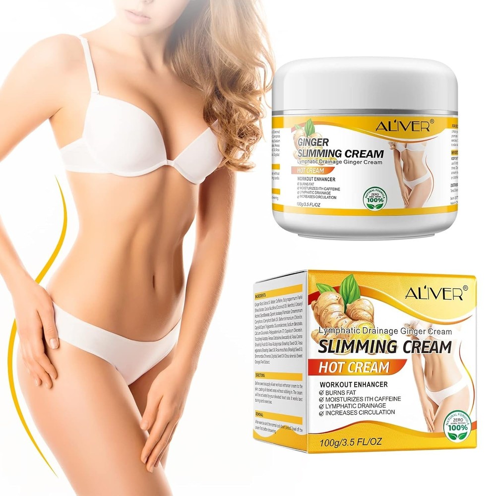 Ginger Slimming Cream – Hot Fat Burning Weight Loss 3.5 Fl Oz (Pack of 1)