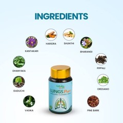 Nature Sure™ Lungs Pure Capsules for Men & Women – 1 Pack (60 Capsules)