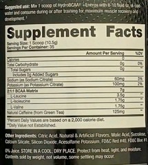 ProSupps PS Hydro BCAA Energy Hydration Electrolytes Grape 12.9 oz Exp 11/2026