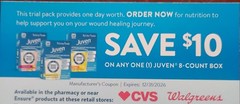 Save $5 on 8 packets of Juven Therapeutic Nutrition Powder at Walgreens or CVS