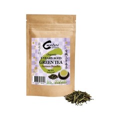 New Carwari Organic 3 Years Aged Green Tea Sannen Bancha Loose Leaf 80g