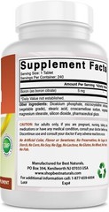 3 Pack Best Naturals Boron Supplements 5 mg 240 Tablets