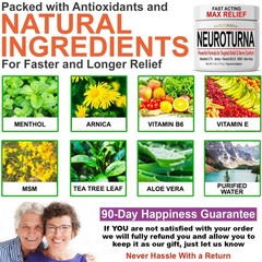 Neuropathy Nerve Cream – Fast Acting for Feet Hands Legs Toes – Ultra Strengt…