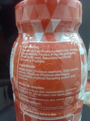 XOTZIL Fiber Peach 1.6 oz/Fibra Durazno Flavor 620g