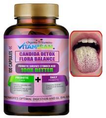 Candida Cleanse Complex Yeast Infection Treatment & Detox For Albicans