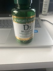 Nature’s Bounty Vitamin D3 50mcg (2000IU) Bone & Immunity 240ct {Exp:10/2026+}