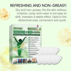 GLORENDA Moringa Berberine 10-in-1 Advanced Nano Microneedle Patch (7pcs/box)