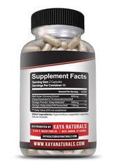Ginkgo Biloba + Ginseng Extract 180ct Red Panax Focus Brain Memory Metabolism