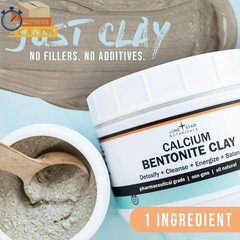 Calcium Bentonite Clay Healing Powder – Pure Pharmaceutical – Face, Body