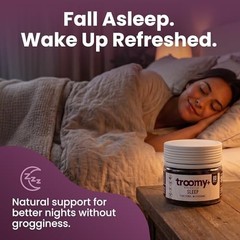 Troomy Sleep Gummies Reishi Mushroom Natural Sleep Aid 60 Count