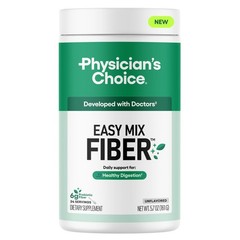 Physician’s Choice Easy Mix Fiber Prebiotic Powder Digestive Health 5.7oz