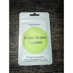Kind Patches Super Green Energy Patches 30 Ct Sea Moss Spirulina Vegan New