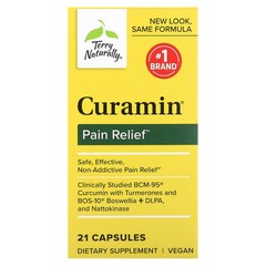 2 X Terry Naturally, Curamin, Pain Relief, 21 Capsules