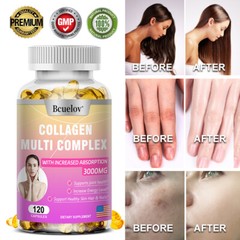 Collagen Capsules & L-Glutathione Skin Whitening Anti-Wrinkle Anti-Aging