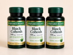 3 Nature’s Bounty Black Cohosh 540mg 100 Caps New Sealed Exp 05/2029