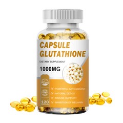SKIN WHITENING GLUTATHIONE 1000mg Per Serve Brightening Lightening 120 Capsules