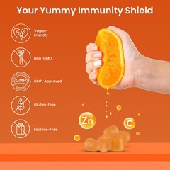 Ved Gummies Vitamin c with Zinc Gummies & Zicam Nasal Swabs.