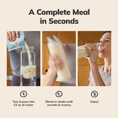 Ka’Chava Whole Body Meal Shake Vanilla – Vegan Protein Powder with 85+ Superf…