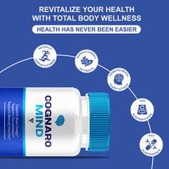 Cognaro Mind Advanced Brain Support, CognaroMind Pills (60 Capsules)
