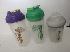 Lot Of 3 G Fuel Shaker Cups Purple White Green #ST