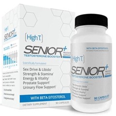 High T Senior Testosterone Booster Sex Drive Prostate Health 90 Capsules New