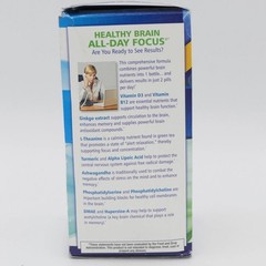 Applied Nutrition Healthy Brain All-Day Focus Dietary Supplement 50ct.