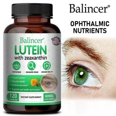 Eye Vitamins Lutein Zeaxanthin 60 Mg Premium Protection Formula 120 Capsules