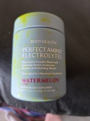 BodyHealth PerfectAmino Electrolytes Powder 30 Servings Watermelon EXP 03/2027