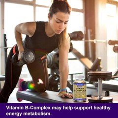 Vitamin B Complex Capsules – Immune System Boost, Nervous System Support