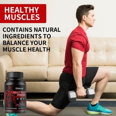 Safflower Oil Supplement Capsules for Metabolism & Lean Muscle Support