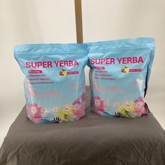 LOT OF 2 Super Yerba Raspberry Lemonade 30 Servings Package Exp: 06/09/2027