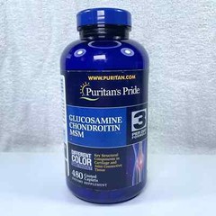 Puritan Pride Double Strength Glucosamine Chondroitin MSM Joint Soother 480 Ct