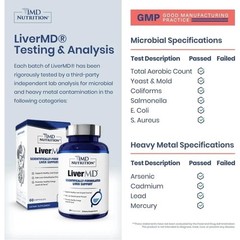 2 Packs 1MD Nutrition LiverMD – Liver Support Supplement New | Exp 11/2027
