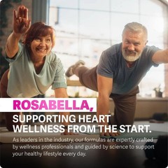 3 Pack of Rosabella Organic Beetroot Capsules (1300mg) for Blood Flow & Heart He