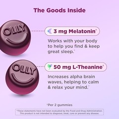 OLLY Sleep Gummies 3mg Melatonin 90 Count