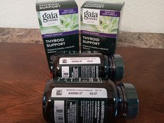 2X Gaia Herbs Thyroid Support Supplement Vegan Liquid Capsules EXP 2/27 or 2/28