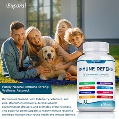 Immune Defense 120pcs – Boost Immunity, Support Overall Health, Antioxidant