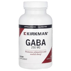 2 X Kirkman Labs, GABA, 250 mg, 150 Capsules