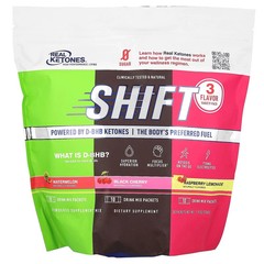 Real Ketone Shift Variety 30 Packets Cherry, Raspberry, watermelon EXP 03/2028+