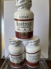 Lemeli Beetroot Capsules 1300mg, Lemeli Beet Root Supplement 60Capsules Extract