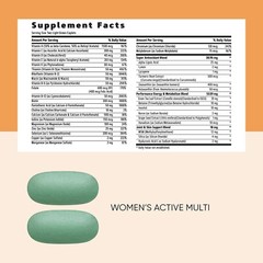 Unflavored Women’s Complete Nutrition Vitapak – 30 Capsules for Energy & Focus
