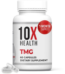 10X Health TMG Supplements – Trimethylglycine Supplement for Liver Support, H…