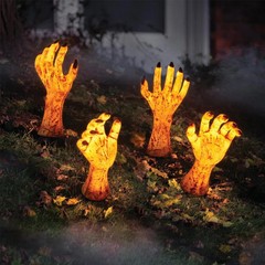 Member’s Mark Zombie Hand Stake Lights, Set of 4