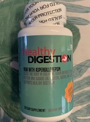 HIBODY Healthy Digestion Vegetable Capsules .Dietary Suplement, 60 Capsules.