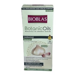 Anti Hair Loss Garlic Shampoo All Hair Types Bioblas Botanic Oils Odorless B19