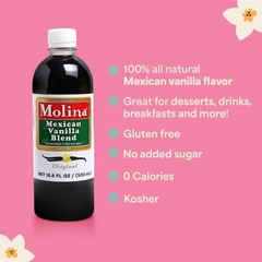 Gourmet Mexican Vanilla Blend – 16.6oz Pure Extract for Culinary Masterpieces