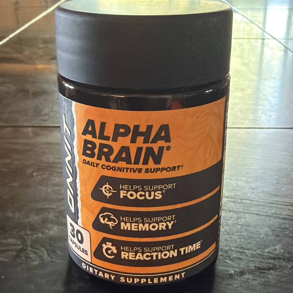 Brand New Sealed Onnit Alpha Brain Capsules – 30 Count Exp 04/2027