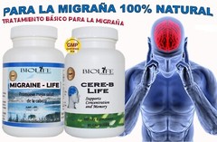 PRODUCTO NATURAL PARA LA MIGRAÑA (Básico unisex) 90 cap